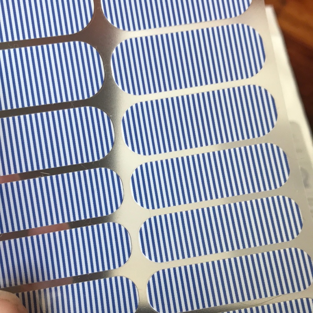 Jamberry Navy Skinny Nail Wraps